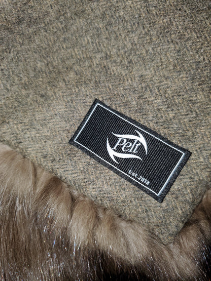 Sable Fur Scarf