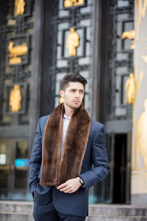 Mink scarf